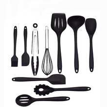 Juego de utensilios de cocina de silicona, juego de utensilios de cocina, 10 Uds. 2024 - compra barato