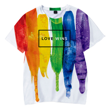 LGBT 3d t shirt men/women Lesbians Gays Bisexuals Transgender Rainbow t-shirt Children streetwear kids Casual tshirt Clothes 2024 - buy cheap