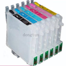 1 set for T0481 Empty refillable ink cartridge with ARC chips For EPSON STYLUS PHOTO R200/ R300/R300M/RX500/RX600 2024 - buy cheap