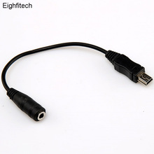 Eighfitech Mini5p наушники аудио кабель переключатель разъем Mini Usb на 3,5 мм наушники адаптер для Motorola 2024 - купить недорого