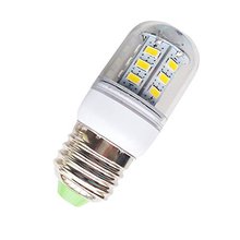 LED Globe Bulbs 5XBlanc hot-220V 5730 SMD 3W E27 24 LED bulb light corn Energy Saving Corn  cron trpe e27 corn lamp corn led 2024 - buy cheap