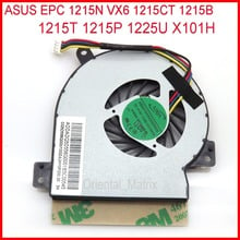 Original novo ab05105hx69db00 dc5v 0.5a ventilador para asus epc 1215n VX6 1215CT 1215B 1215 T 1215 P 1225U X101H Laptop CPU Cooling fã 2024 - compre barato