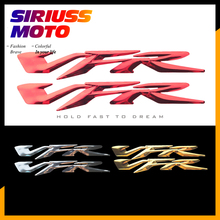 Adesivos para motocicleta 3d vfr, decalque decorado para tanque de moto honda vfr 400r nc35 750 750c 750f 2024 - compre barato