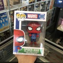 Funko pop Official Marvel: Holiday - Spider-Man with Ugly Sweater Vinyl Action Figure Spider Man Collectible Model Toy 2024 - buy cheap