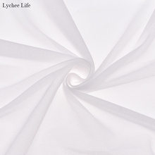 Lychee Life 100*112 см ручной работы, черно-белый стрейч, вязаный утюжок для прокладки одежды 2024 - купить недорого
