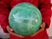 Xd j0066 огромный светится в темноте камень кристалл флюорит шар 2024 - купить недорого