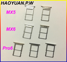 HAOYUAN. P.W Original nuevo soporte para tarjeta SIM funda de repuesto para Meizu Pro6, MX6, MX5, Pro5 envío rápido 2024 - compra barato