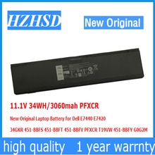 11.1V 34WH/3060mah PFXCR New Original Laptop Battery for Dell E7440 E7420 451-BBFS 451-BBFT 451-BBFV PFXCR T19VW G0G2M 2024 - buy cheap