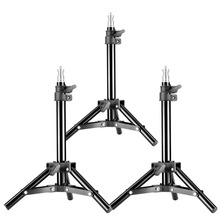 Neewer Set of 3 Mini Aluminum Photography Light Stands with 32"/80cm Max Height for Reflectors/Softboxes/Lights/Umbrellas(Black) 2024 - buy cheap