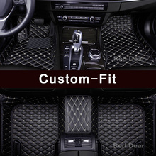 Custom made car floor mats for Alfa Romeo Giulia 952 Quadrifoglio Stelvio 3D car styling all weather luxury carpet rugs liners 2024 - buy cheap