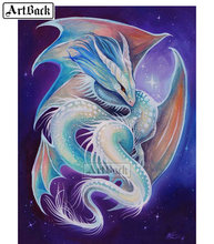 Sale diy diamond painting dragon wing kit full square drill new arrival 3d diamond embroidery mosaic rhinestone 2024 - buy cheap