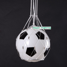 Soccer ball children room glass light pendnat lamps football kid's room pendant hanging light bedroom bar lighting fixture 2024 - buy cheap