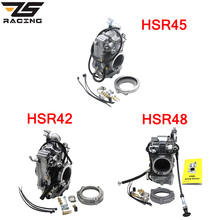 ZS Racing-carburador para motocicleta Mikuni tipo HSR42 TM42 HSR45 TM45 HSR48 TM48 Harley EVO, rendimiento de bomba de evolución 2024 - compra barato