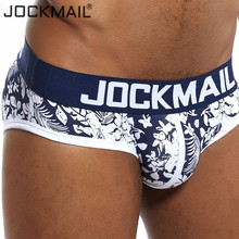 JOCKMAIL Sexy Man Underwear Dots Men Briefs Cotton Male Panties Slip Cueca Gay Underpants Briefs men Shorts Fashion Printed 2024 - buy cheap