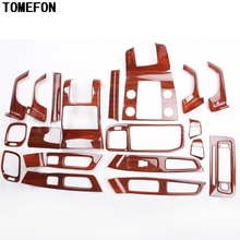TOMEFON For Volvo S60 2014 to 2018 ABS Wood Paint Interior Door Panel Front AC Vent Middle Armrest Box Rear Trim Styling 2024 - buy cheap