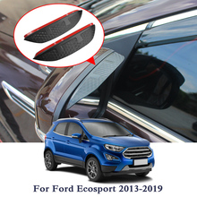 Espejo retrovisor para coche, pegatina para cejas de lluvia para Ford Ecosport Explorer Everest Focus Mondeo Fiesta, pegatina de fibra de carbono 2024 - compra barato