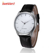Relogio feminino 1PC Newest  Retro Design PU Leather Band Analog Alloy Quartz Wrist Watch 100% brand wholesale Horloge 17apr28 2024 - buy cheap