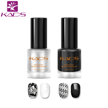 KADS New Arrival 2pcs Two in one Nail Stamping Polish set nail polish for stamping polish nail art varnish nail 2024 - buy cheap