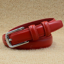 Fashion Glisten Candy Color Leather Belt Women's Pigskin Leather Belts Woman Waistband Female Straps Luxury Design Cummerbund 2024 - buy cheap