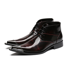 Мужская обувь из натуральной кожи на низком каблуке; botas hombre; зимняя обувь; мужские черные армейские ботинки челси; стальной носок военный; обувь 2024 - купить недорого