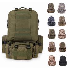 Outdoor Backpack Molle Military Backpack Tactical Backpack Rucksack Sports Bag Camping Hiking Backpack For Travel 12 Colors 2024 - buy cheap