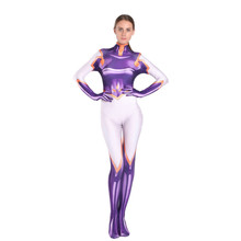 3D Printing Spandex Mt.Lady Mount Costume My Hero Academia Cosplay Costume Halloween Party Zentai Bodysuit For Lady Girls Female 2024 - buy cheap