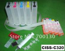 (CISS-C320) CISS ink tank continuous ink supply system for Canon PGI320 CLI321 320 321 IP4700 MP640 MP560 MP550 MP990 MP980 2024 - buy cheap