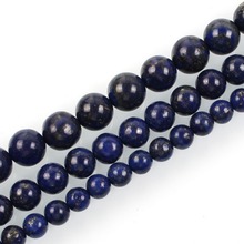 Natural Stone Additive Color Lapis Lazuli Beads Loose Beads For Jewelry Making Beaded Bracelet Semi-finished Material 6-10mm 2024 - buy cheap