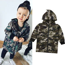 Cathery Camo Toddler Kids Baby Boys Dinosaur Zipper Coat Hoodie Top Hooded Outwear 2024 - buy cheap