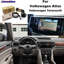 Liandlee-Interfaz de cámara de estacionamiento marcha atrás, Kits de cámara de estacionamiento para Volkswagen Atlas Teramontt, pantalla Original mejorada 2024 - compra barato