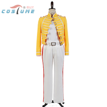 Queen Lead Vocals Freddie Mercury Cosplay Costume Halloween Carnival Costumes For Adult Men 2024 - buy cheap