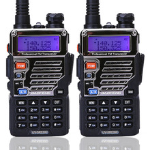 2 шт. BAOFENG UV-5RE 8 Вт Walkie Talkie10km двухдиапазонный VOX фонарик Ручной большой диапазон портативный UV5R BF-UV 5RE двухстороннее радио 2024 - купить недорого