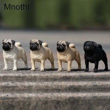 Mnotht miniatura de gravação em 4 cores, modelo de animal de estimação cachorro para 12 polegadas acessórios de figura de ação para colecionar 2024 - compre barato