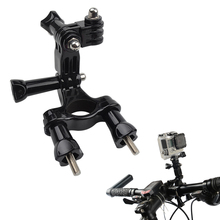 Para GoPro Acessórios Bicicleta Guiador Montar Ajustar Tripé para Go Pro Herói 4 5 6 7 Xiaomi Yi 4 K SJCAM ACTION Camera 2024 - compre barato