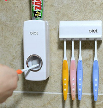 Dispensador automático de pasta de dientes con soporte para cepillo de dientes, exprimidor de pasta dental, coreano, juego con ventosa 2024 - compra barato