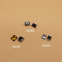 100 unids/lote para Apple iPhone 4G 4s 5 5C 5S 6G 6s Micro Mini interruptor botón de encendido/apagado teclas de volumen construido en shrapnel key 2024 - compra barato