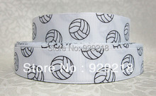 wm 10 yards lot 7/8inch 22mm 1010010 volleyball grosgrain ribbon 2024 - buy cheap