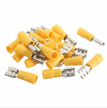 20pcs 4-6mm Female Insulated Electrical Terminals Connectors 2024 - buy cheap