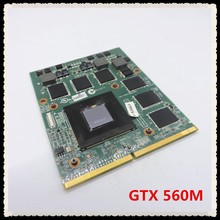 GTX 560M 1,5G vídeo VGA tarjeta para Clevo W860CU W880CU W870CU GX60 X7200 D900F P150HM P150EM P150SM P157SM P151SM1 f630 16f2 16f1 2024 - compra barato