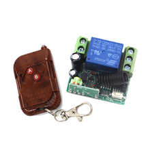 1 conjunto dc 12v 1ch rf sistema de controle remoto sem fio com transmissor e receptor 315/433 mhz sku: 5573