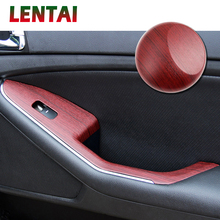 LENTAI Car Sticker Wood Grain Film Fiber Vinyl Wrap Auto Interior PVC Film For Citroen C4 C5 Kia Cerato Sorento Ceed Opel Astra 2024 - buy cheap