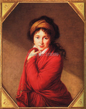 portrait-of-countess-golovine by Louise Elisabeth Vigee Le Brun ,,handmade famous oil painting reproduction on linen canvas 2024 - buy cheap