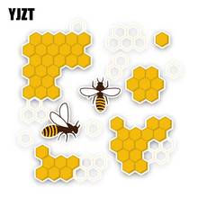 YJZT 15.1CM*15CM An Industrious Bee Decal PVC Car Sticker 12-300855 2024 - buy cheap