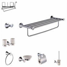 Wall Mounted Bathroom Accessories Hardware Set Towel Shelf Towel Holder Toilet Paper Holder Soap Holder Soap Dispenser EKY3400 2024 - buy cheap