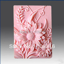 1pcs Bouquet(S090) Silicone Handmade Soap Mold Crafts DIY Mold 2024 - buy cheap