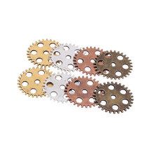20pcs per lot Sale 25mm Round Metal Part with Holes DIY Steampunk Gears Component Jewelry 2024 - buy cheap