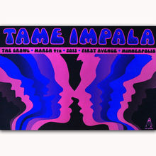 New Tame Impala Psychedelic Rock Band-Silk Art Poster Wall Sticker Decoration Gift 2024 - buy cheap