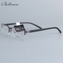 Bellcaca Spectacle Frame Men Eyeglasses Computer Optical Prescription Myopia Glasses Frame For Male Clear Lens Eyewear BC772 2024 - buy cheap