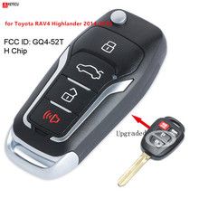 Keyecu Upgraded Smart Remote Key Fob with H Chip for Toyota RAV4 Highlander Tacoma FCC ID: GQ4-52T ,89070-0R130,89071-0R040 2024 - buy cheap