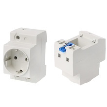 2Pcs EU type 35mm DIN Rail Mount AC Power AC30 Modular Socket 250V 10/16A AC Socket Connector 2024 - buy cheap